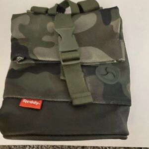 Reddy Camoflauge Dog Harness Canvas Backpack w/ Carry Pouch New With Tags